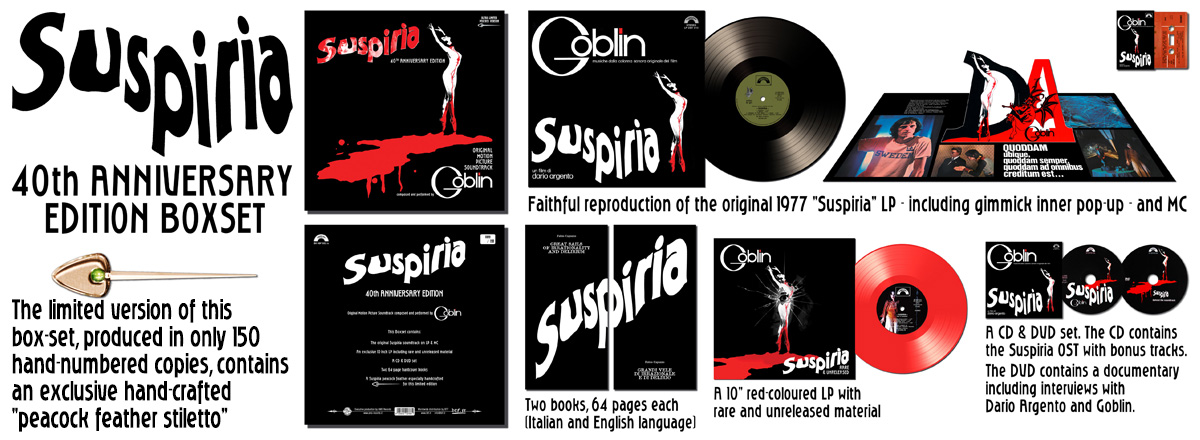 Suspiria 40th Anniversary Box Limited Edition
